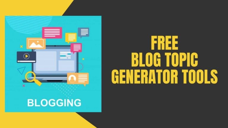 Blog Topic Generator