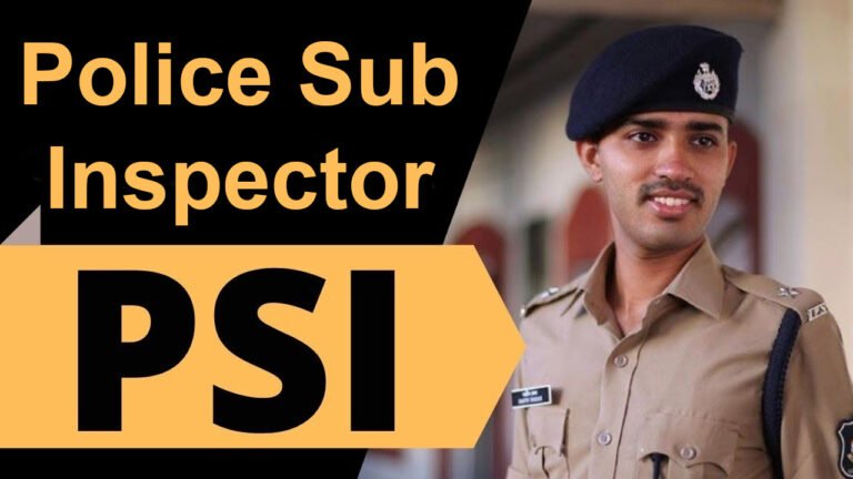 PSI Full Form Police
